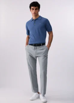 Pantaloni worker in misto lana