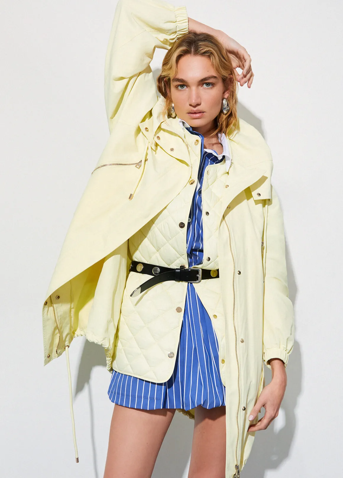 Parka con gilet