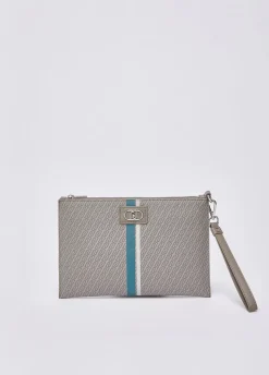 Pochette con logo monogram