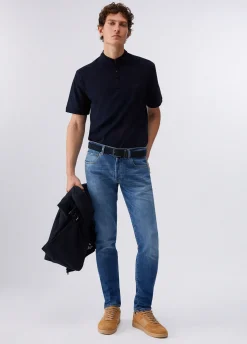Polo coreana in piquet