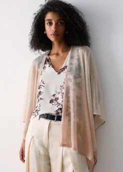 Poncho iridescente