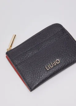 Porta carte con zip