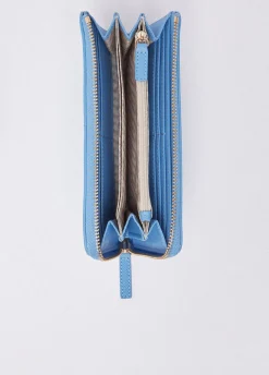 Portafoglio grande con zip