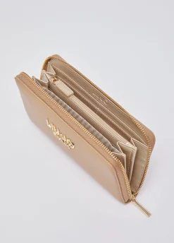 Portafoglio grande con zip