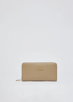 Portafoglio grande con zip