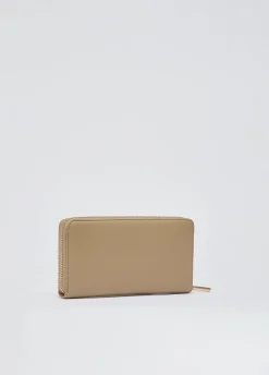 Portafoglio grande con zip
