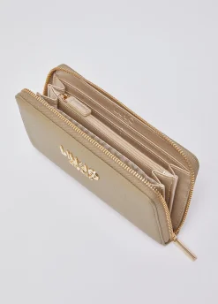 Portafoglio grande con zip