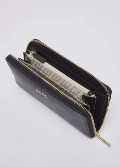 Portafoglio grande con zip