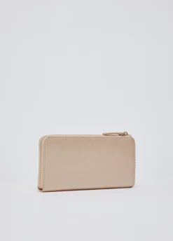 Portafoglio grande con zip