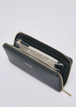 Portafoglio grande con zip