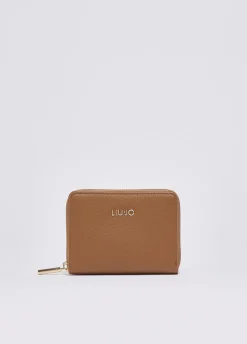 Portafoglio piccolo con zip