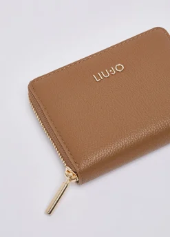 Portafoglio piccolo con zip