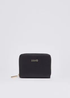 Portafoglio piccolo con zip