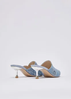 Sabot in denim