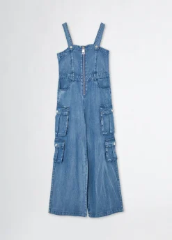 Salopette in denim