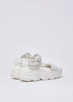 Sandali chuncky con in suede
