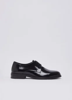 Scarpe stringate in pelle
