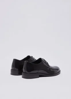 Scarpe stringate in pelle