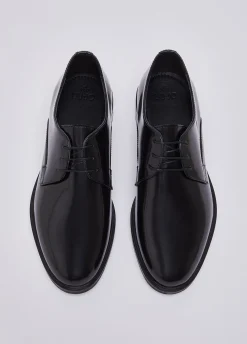 Scarpe stringate in pelle