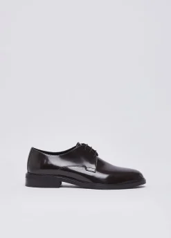 Scarpe stringate in pelle