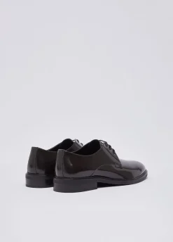 Scarpe stringate in pelle