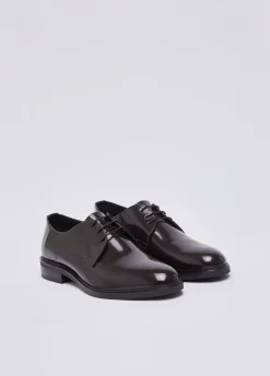 Scarpe stringate in pelle