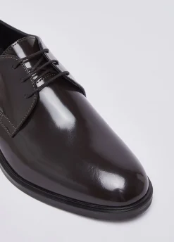 Scarpe stringate in pelle