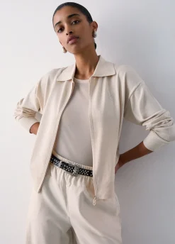 Set top e cardigan in lurex