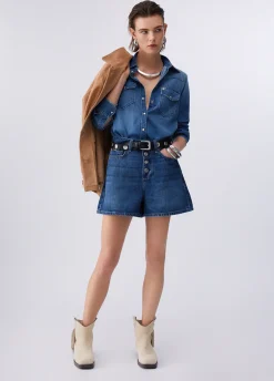 Shorts in denim
