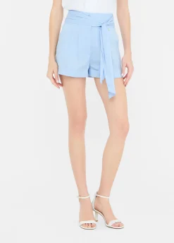 Shorts in popeline di cotone