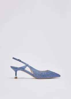 Slingback full strass