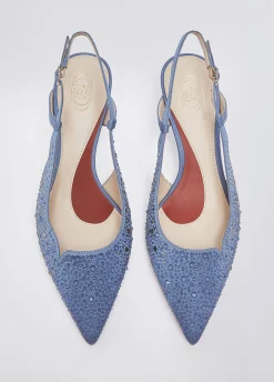 Slingback full strass