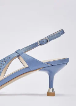 Slingback full strass