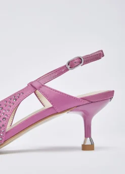 Slingback full strass