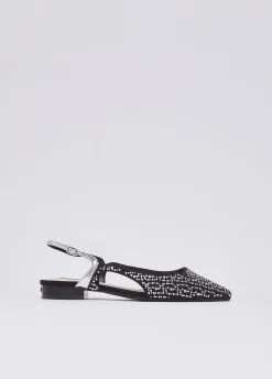 Slingback full strass
