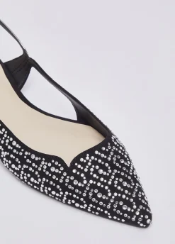 Slingback full strass