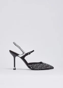 Slingback full strass