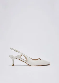 Slingback in nappa