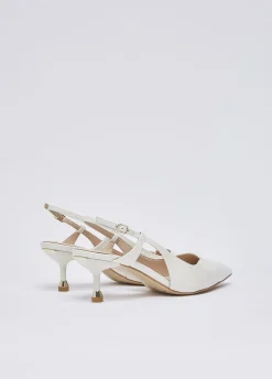 Slingback in nappa