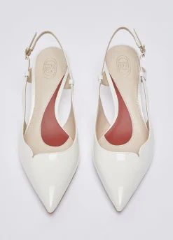 Slingback in nappa