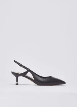 Slingback in nappa