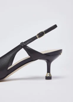 Slingback in nappa
