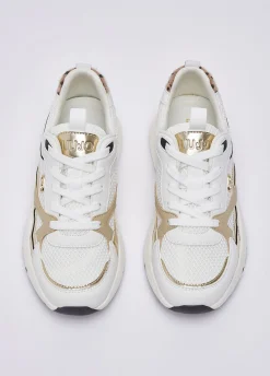 Sneakers con dettaglio animalier
