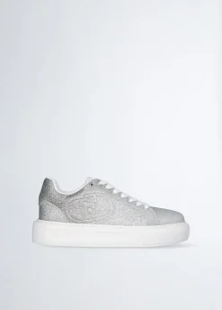 Sneakers con glitter dégradé