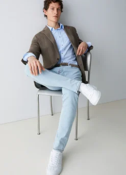 Sneakers da uomo in pelle
