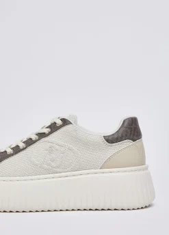 Sneakers in canvas co maxi logo