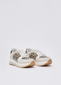 Sneakers platform animalier