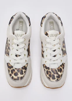 Sneakers platform animalier