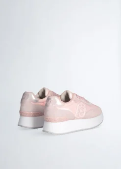 Sneakers platform délavé