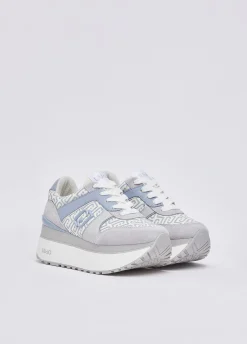 Sneakers super platform in monogram